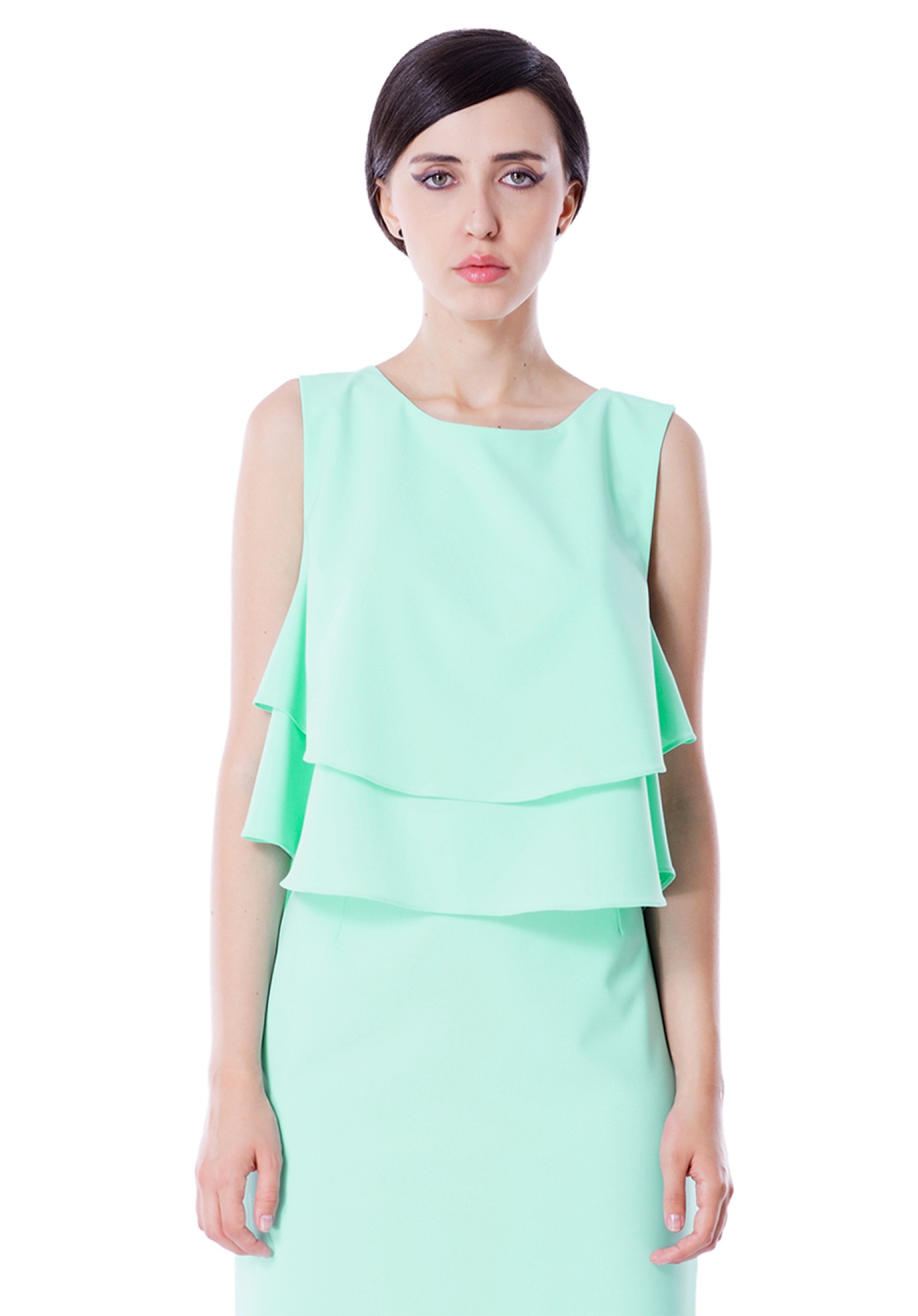 Top KVINNA Mint Daisy 